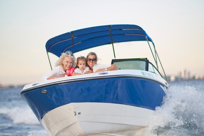 Miami Express Private Boat a 1- Hour Luxury Experience - Leaving From Coconut Grove Instead of the Miami River