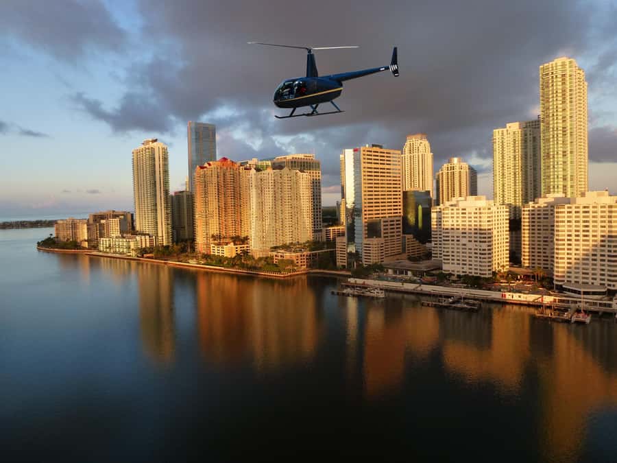 Miami: Luxury Private Helicopter Tour - Downtown Miami and Brickell Key From Above