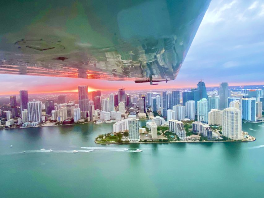 Miami Sunset: Private Luxury Airplane Tour - Bal Harbour and Miami’s private islands