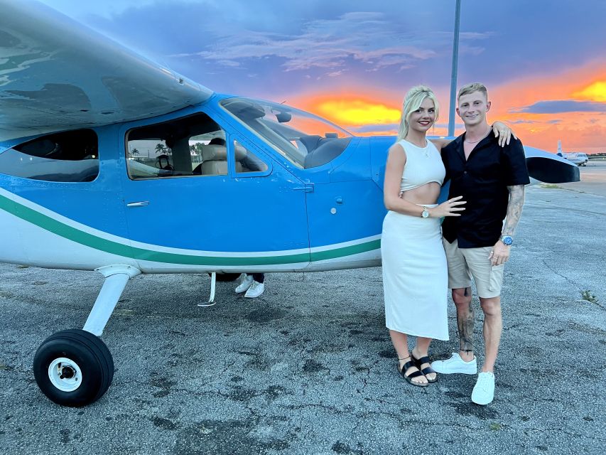Miami Sunset: Private Luxury Airplane Tour - Meeting the pilot at Miami Executive Airport