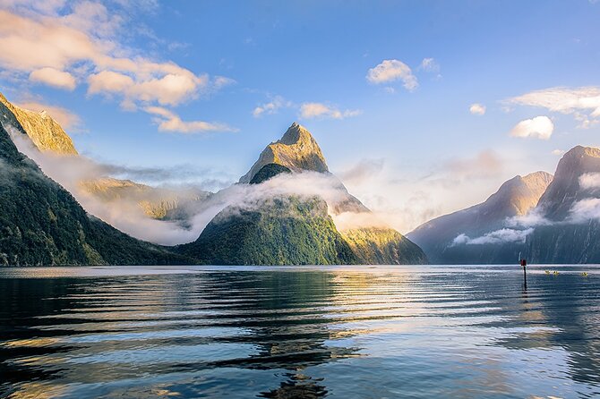 Milford Sound Luxury Lunch Cruise onboard The Fiordland Jewel - Waterfalls, rainforest, and Lady Bowen Falls