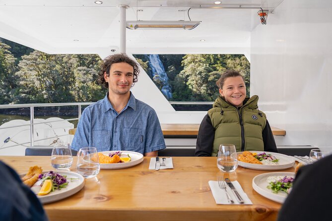 Milford Sound Luxury Lunch Cruise onboard The Fiordland Jewel - Starting at Milford Sound’s main visitor terminal