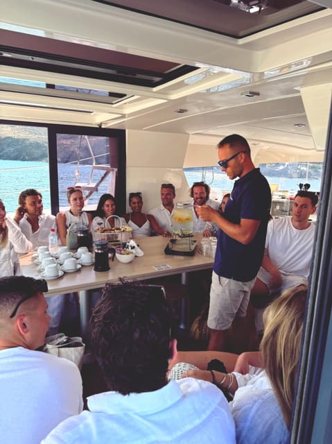 Milos: Full Day Luxury Catamaran with Full Meal & Open Bar - Food, drinks, and what the $253 price includes