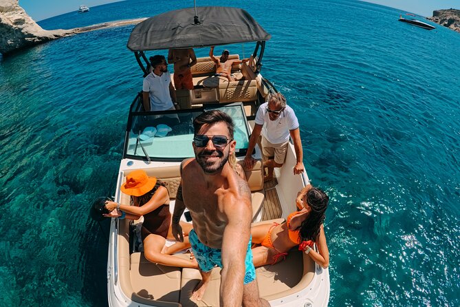❖ Milos: Luxury Private Cruise—Kleftiko Sarakiniko Poliegos - Kleftiko, the coast’s essential stop