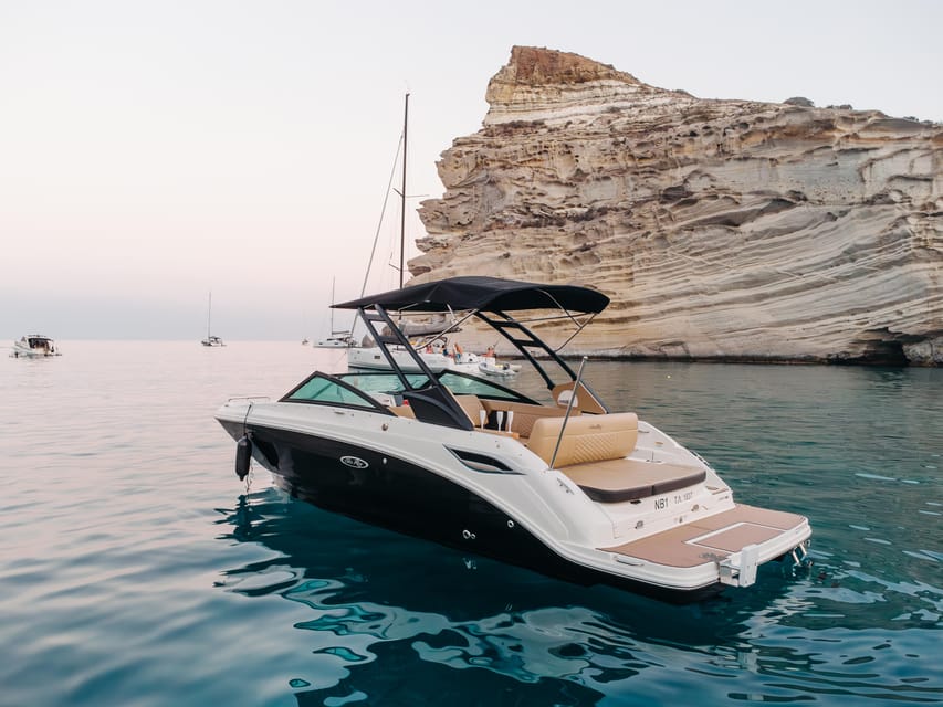 ❖ Milos: Luxury Private Cruise—Kleftiko Sarakiniko Poliegos - Price, fuel, and who gets good value