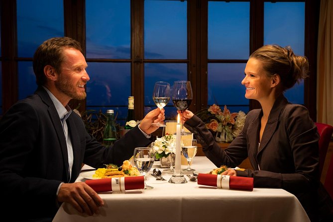 Mozart Concert and Dinner or VIP Dinner at Fortress Salzburg with River Cruise - The climb to the Golden Hall