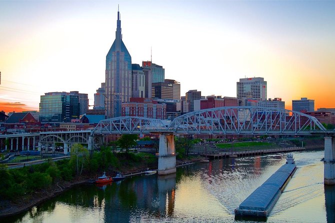Nashville VIP Style Private Tour with Local Singer-Songwriter - Broadway and the Riverfront: your first look at downtown