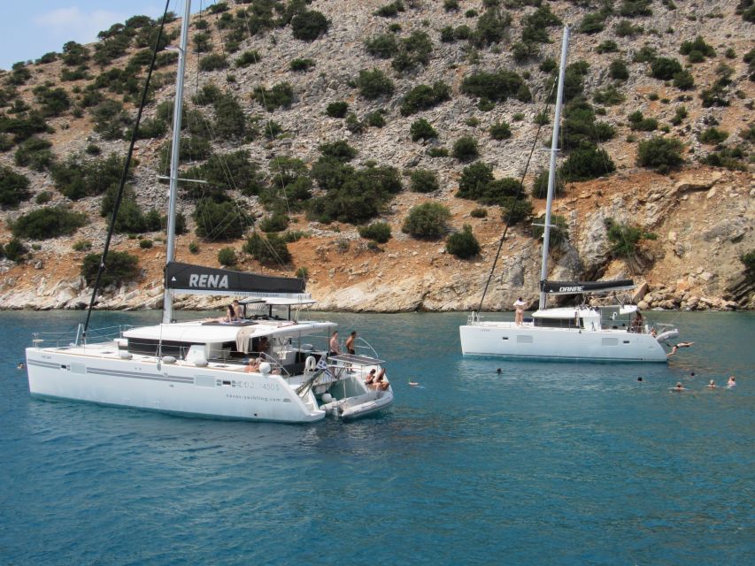 Naxos: Luxury Catamaran Day Trip with Lunch and Drinks - Setting Out From Naxos Marina at 9:30 AM