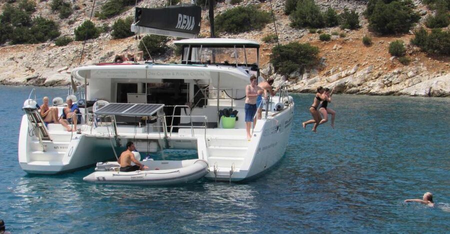 Naxos: Luxury Catamaran Day Trip with Lunch and Drinks - Letting the Weather Choose the Route