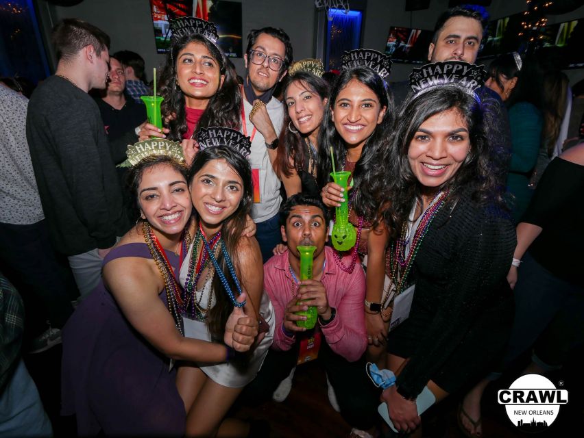 New Orleans: VIP Bar and Club Crawl Tour with Free Shots - Cancellation and booking flexibility