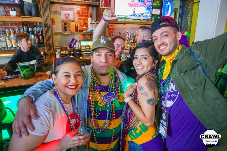 New Orleans: VIP Bar and Club Crawl Tour with Free Shots - Flip cup gets the group talking