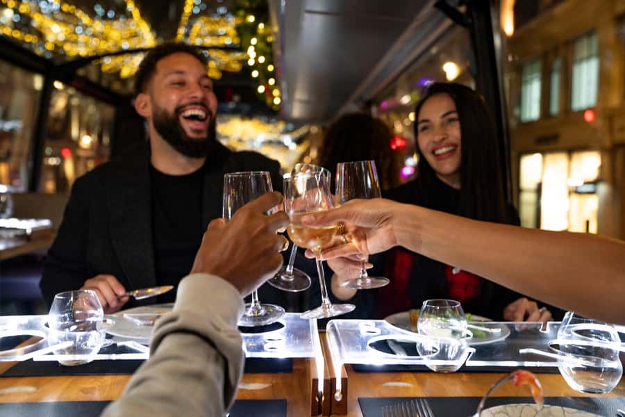 New York City: Bustronome Gourmet Lunch Tour on a Luxury Bus - What the bus setting adds to the meal
