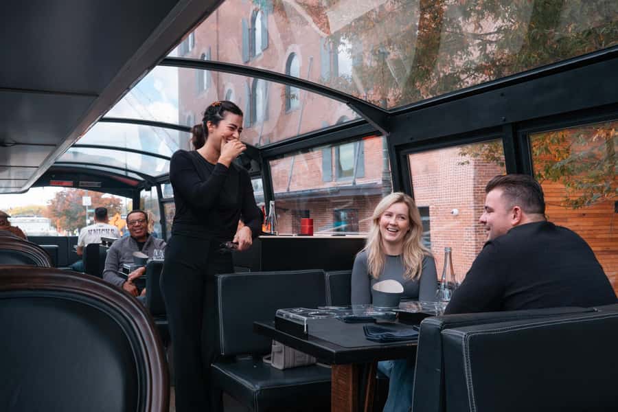 New York City: Bustronome Gourmet Lunch Tour on a Luxury Bus - Is $109 a fair price?