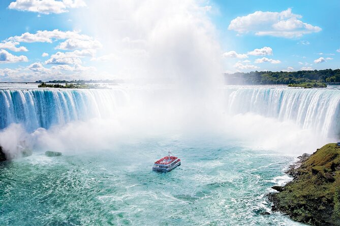 Niagara Falls Boat Ride VIP Boarding & Journey Behind the Falls - What the boat ride feels like in practice