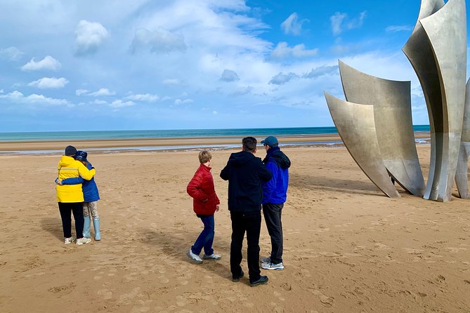 Normandy Battlefields D-Day Private Trip with VIP Services from Paris - Omaha Beach and the scale of the cost