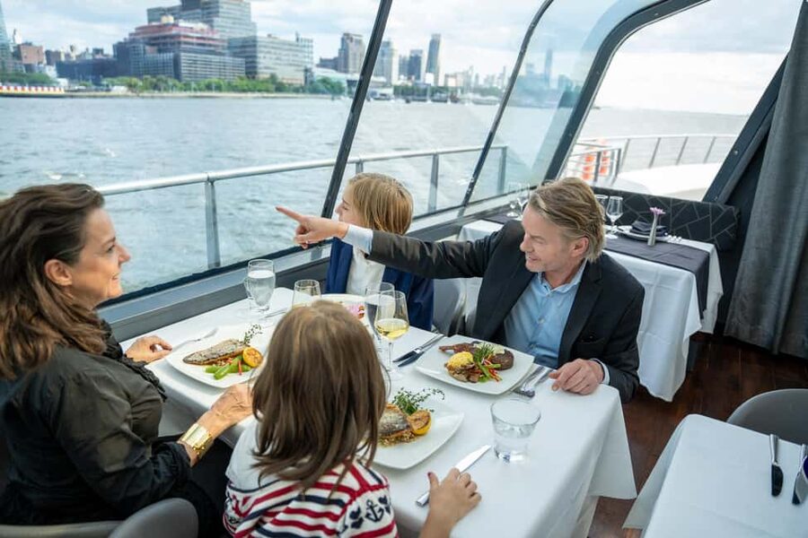 NYC: City Cruises Luxury Brunch, Lunch or Dinner Cruise - How much value you get for $112