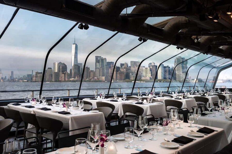 NYC: City Cruises Luxury Brunch, Lunch or Dinner Cruise - Leaving Pier 61 at Chelsea Piers