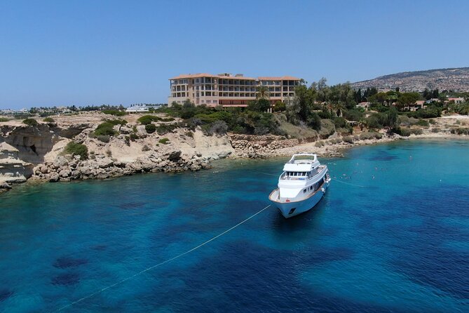 Ocean Flyer VIP Cruise from Paphos Adults Only - The west coast route: Coral Bay to St George Island