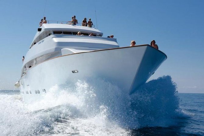 Ocean Flyer VIP Cruise from Paphos Adults Only - Seating, shade, and comfort on board
