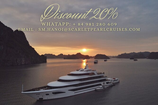 [OFFICIAL]Scarlet Pearl Cruises 5++stars &CATAMARAN ULTRA LUXURY - Getting from Hanoi to the Scarlet Pearl