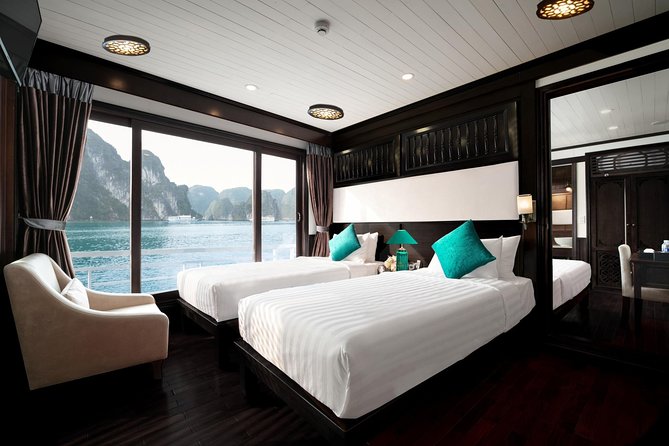 Overnight Luxury 5 Star Alisa Cruise with Meals, Kayak or Bamboo Boat - Ti Top Island and the one-choice afternoon