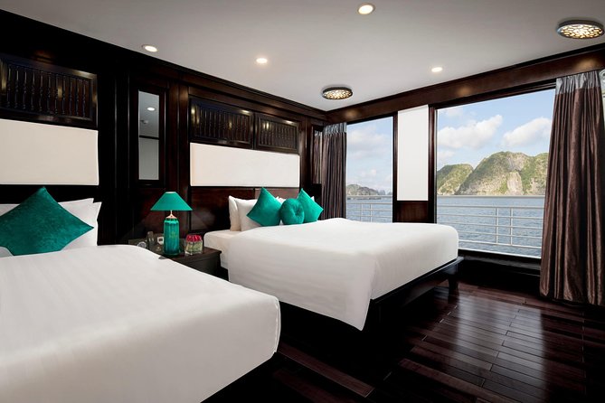 Overnight Luxury 5 Star Alisa Cruise with Meals, Kayak or Bamboo Boat - Sunset, cooking, and dinner onboard