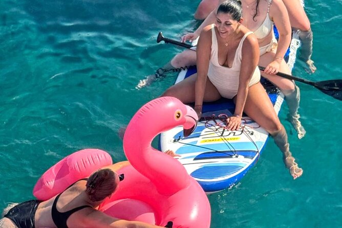 Panormo: Luxury Catamaran Cruise with Lunch & Open Bar - Choosing between sunbeds and shaded lounges