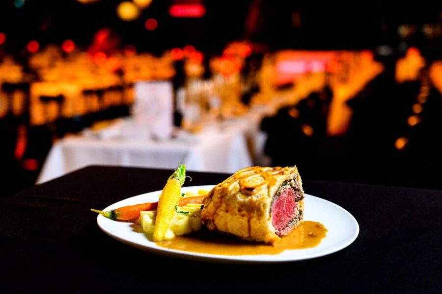Paris: VIP Dinner and Cabaret Show at Paradis Latin - The Guy Savoy dinner, from first course to dessert