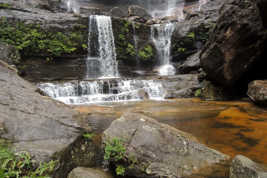 Personalised Blue Mountains Tour: Luxury Vehicles & Insights - Grose Valley views at Pulpit Rock and Govetts Leap