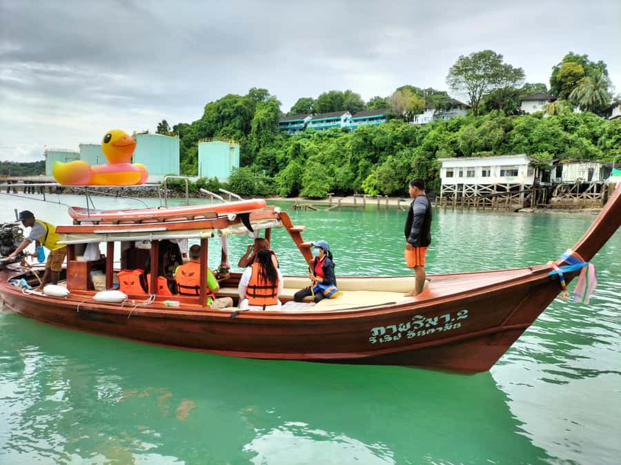 Phuket: Coral Island Luxury Long Tail Boat Half-Day Tour - Getting to Chalong Pier and Coral Island