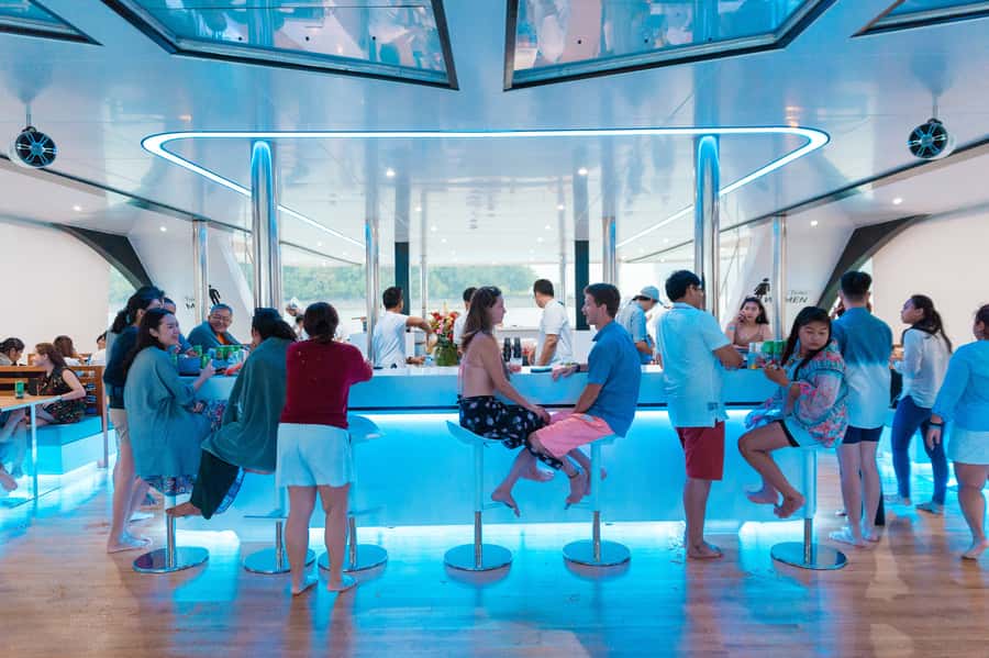 Phuket: James Bond Island Luxury Sunset Cruise - Swimming, the slide, and the short water stop
