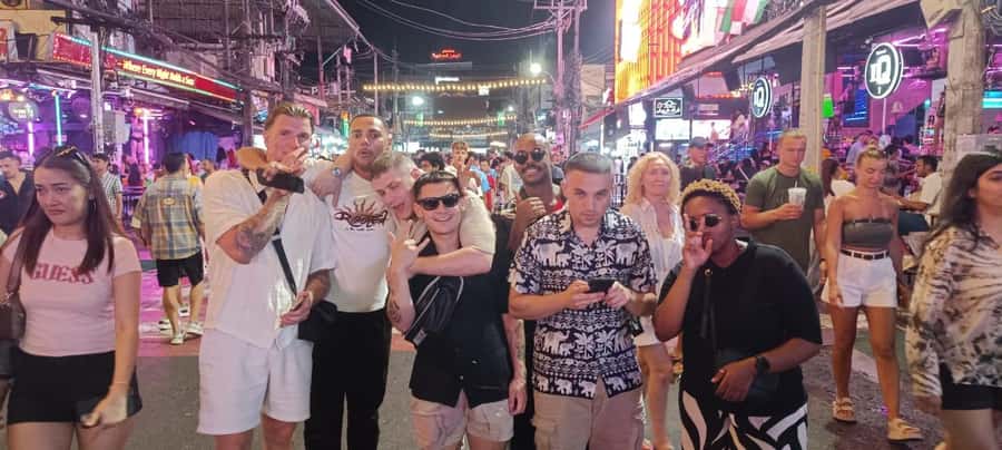 Phuket Nightlife Tour: Patong Bar & VIP Club Crawl Adventure - Bangla Night Market brings food into the plan