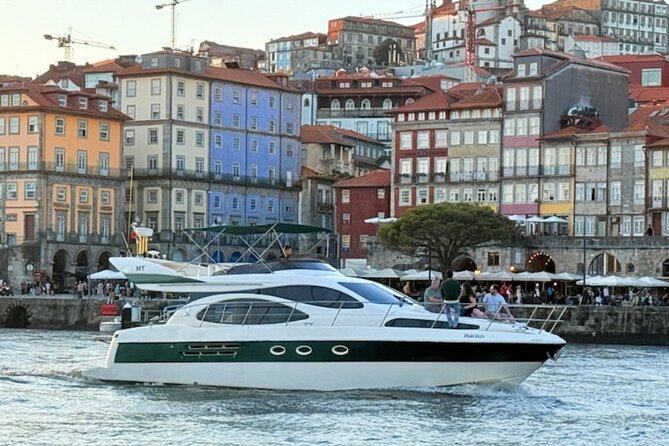Porto: Luxury Yacht Cruise with Wine Tasting & Snacks - Wine, port, and the charcuterie board