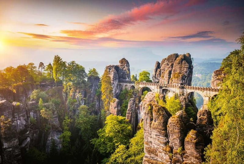 Prague: VIP Bohemian Saxon Switzerland: 2 Countries in 1 Day - Bastei Bridge and the Elbe canyon