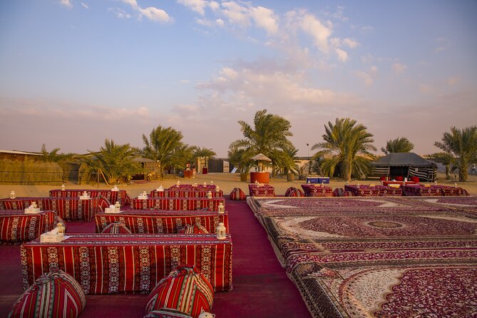 Premium Dubai Red Dunes with quadbike, camel ride and VIP Dinner - Quad biking and sandboarding in the red dunes