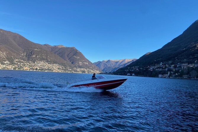 Private Cruise on Lake Como with Luxury Motorboat from 1H to 4H - Crossing to Villa Pliniana for a possible swim