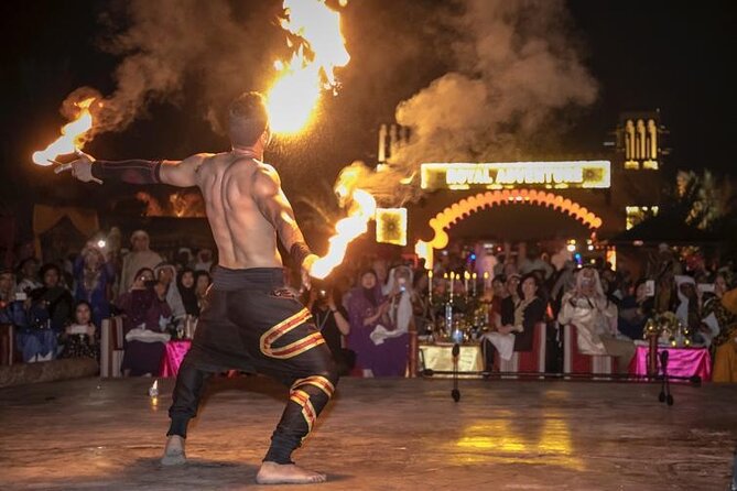 Private Desert Safari Dubai with private VIP setup - BBQ dinner and three live shows