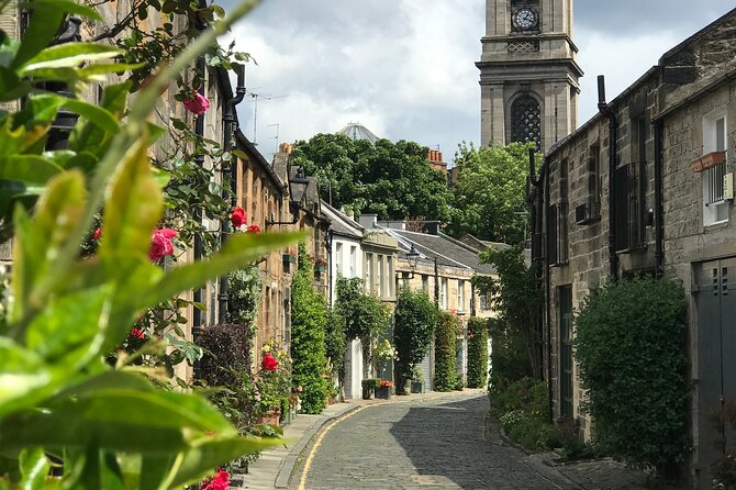 Private Edinburgh City 4-Hour Guided Tour in a black cab LEVC TX - Dean Village, a quieter change of scene