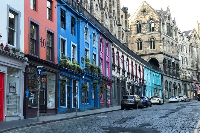 Private Edinburgh City 4-Hour Guided Tour in a black cab LEVC TX - New Town’s wide streets and Georgian order