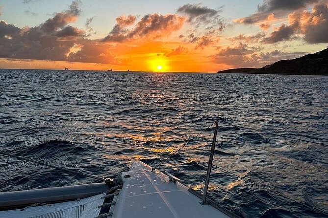 Private Full-Day Luxury Sailing Catamaran Charter in Sint Maarten - A second swim and the open bar