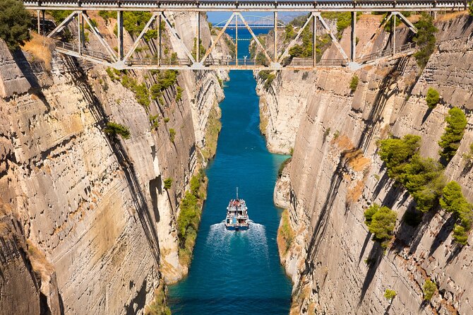 Private Luxury Biblical Tour: Apostle Paul in Athens & Corinth - The Corinth Canal marks the change of worlds