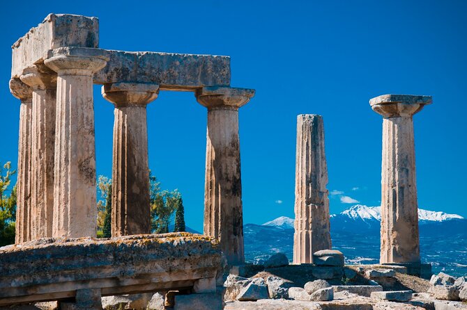 Private Luxury Biblical Tour: Apostle Paul’s Footsteps – Corinth - The Temple of Apollo and Corinth’s older world