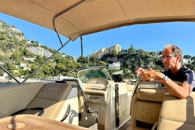 Private Luxury Boat Tour of the Beautiful Riviera Nice / Monaco - Neil’s hosting style and the personal details