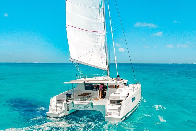 Private Luxury Catamaran Cancun to Isla Mujeres | For up to 30 pp - Who will get the most from this outing?