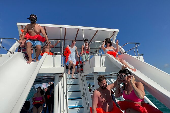Private Luxury Double Slide Party Boat - Why the Double Slide Catamaran Works for Groups