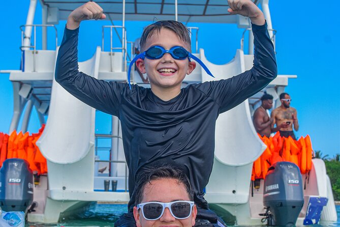 Private Luxury Double Slide Party Boat - Pickup From Bavaro, Cap Cana, and Punta Cana