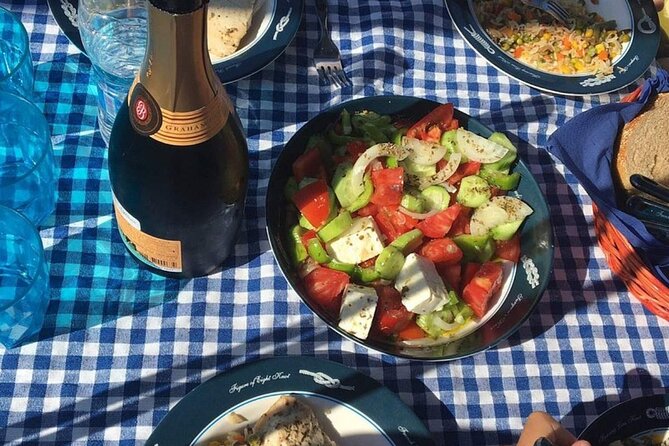 Private luxury Escape Sailing, Snorkel and Lunch Cruise - Lunch served on deck