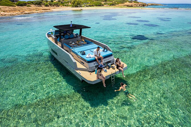 Private Luxury Powerboat Day Tour in Athens - A Greek lunch break without a formal restaurant