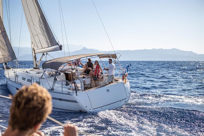 Private Luxury Sailing Trips to Dia Island - St. George’s Bay and the Dia Island swimming stop