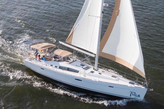 Private Luxury Sunset Sail on the 50ft Sailing Yacht Fate BYOB - The possible approach to Fort Sumter